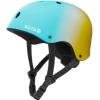 imageOutdoorMaster Youth ampamp Kids Bike Helmet  Adjustable MultiSports Skateboard Helmet with Removable Liners for Balance Bike Toddler Scooter One Wheel HoverboardBlue Yellow Gradient