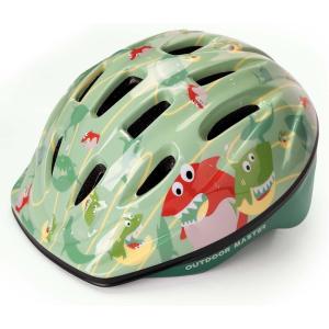 imageOutdoorMaster Kids Bike Helmet  from Toddler to Youth Sizes  Adjustable Safety Unicorn Helmet for Children Age 315 14 Vents for MultiSportCrazy Shark