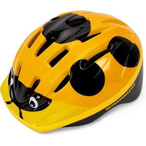 imageOutdoorMaster Kids Bike Helmet  from Toddler to Youth Sizes  Adjustable Safety Unicorn Helmet for Children Age 315 14 Vents for MultiSportYellow Ladybug