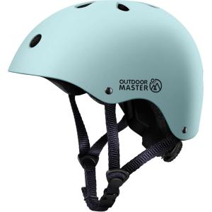 imageOutdoorMaster Youth ampamp Kids Bike Helmet  Adjustable MultiSports Skateboard Helmet with Removable Liners for Balance Bike Toddler Scooter One Wheel HoverboardMint