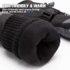 imageOutdoorMaster Kids Ski Gloves Kids Ski Mittens Long Cuff Waterproof Winter Gloves Snow Gloves For Girls and Boys