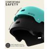 imageOutdoorMaster Skateboard Cycling Helmet  Two Removable Liners Ventilation MultiSport Scooter Roller Skate Inline Skating Rollerblading for Kids Youth ampamp Adultsmint Green
