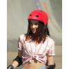 imageOutdoorMaster Skateboard Cycling Helmet  Two Removable Liners Ventilation MultiSport Scooter Roller Skate Inline Skating Rollerblading for Kids Youth ampamp AdultsRed