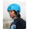 imageOutdoorMaster Skateboard Cycling Helmet  Two Removable Liners Ventilation MultiSport Scooter Roller Skate Inline Skating Rollerblading for Kids Youth ampamp AdultsBlue