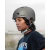 imageOutdoorMaster Skateboard Cycling Helmet  Two Removable Liners Ventilation MultiSport Scooter Roller Skate Inline Skating Rollerblading for Kids Youth ampamp AdultsGrey