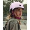 imageOutdoorMaster Skateboard Cycling Helmet  Two Removable Liners Ventilation MultiSport Scooter Roller Skate Inline Skating Rollerblading for Kids Youth ampamp AdultsMisty Sakura