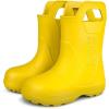 imageOutdoorMaster Kids Toddler Rain Boots Lightweight Easy to Clean for Boys Girls