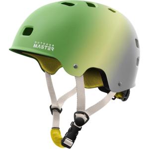 imageOutdoorMaster Skateboard Cycling Helmet  Two Removable Liners Ventilation MultiSport Scooter Roller Skate Inline Skating Rollerblading for Kids Youth ampamp AdultsNature