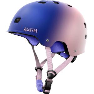 imageOutdoorMaster Skateboard Cycling Helmet  Two Removable Liners Ventilation MultiSport Scooter Roller Skate Inline Skating Rollerblading for Kids Youth ampamp AdultsSweet Taffy