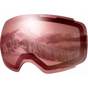 imageOutdoorMaster Ski Goggles PRO Replacement Lens  20 ChoicesVlt 28 Pink Silver