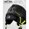 imageOutdoorMaster Kelvin Ski Helmet  Snowboard Helmet for Men Women ampamp YouthBlackLemon