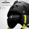 imageOutdoorMaster Kelvin Ski Helmet  Snowboard Helmet for Men Women ampamp YouthBlackLemon