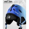 imageOutdoorMaster Kelvin Ski Helmet  Snowboard Helmet for Men Women ampamp YouthGradient Blue