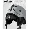 imageOutdoorMaster Kelvin Ski Helmet  Snowboard Helmet for Men Women ampamp YouthGray