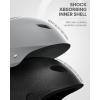 imageOutdoorMaster Kelvin Ski Helmet  Snowboard Helmet for Men Women ampamp YouthGray
