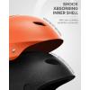 imageOutdoorMaster Kelvin Ski Helmet  Snowboard Helmet for Men Women ampamp YouthMatte Orange