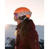 imageOutdoorMaster Kelvin Ski Helmet  Snowboard Helmet for Men Women ampamp YouthMatte Orange