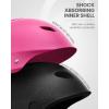 imageOutdoorMaster Kelvin Ski Helmet  Snowboard Helmet for Men Women ampamp YouthPink