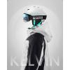 imageOutdoorMaster Kelvin Ski Helmet  Snowboard Helmet for Men Women ampamp YouthWhiteTeal