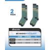 imageOutdoorMaster Unisex Ski SocksSkiing and Snowboarding Socks for Men ampamp Women with Over the Calf DesignNonSlip CuffAgreen
