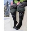 imageOutdoorMaster Unisex Ski SocksSkiing and Snowboarding Socks for Men ampamp Women with Over the Calf DesignNonSlip CuffBlack