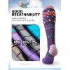 imageOutdoorMaster Unisex Ski SocksSkiing and Snowboarding Socks for Men ampamp Women with Over the Calf DesignNonSlip CuffPurple