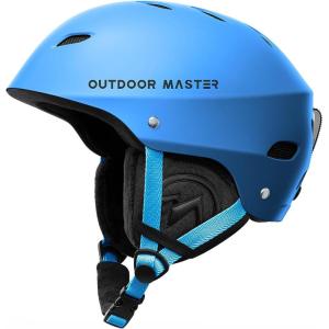 imageOutdoorMaster Kelvin Ski Helmet  Snowboard Helmet for Men Women ampamp YouthBlue
