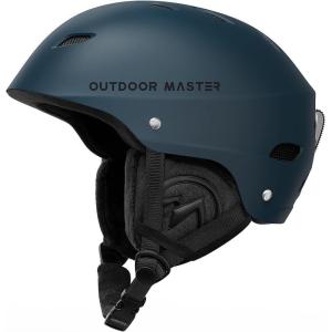 imageOutdoorMaster Kelvin Ski Helmet  Snowboard Helmet for Men Women ampamp YouthDark Blue
