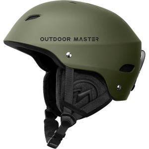 imageOutdoorMaster Kelvin Ski Helmet  Snowboard Helmet for Men Women ampamp YouthGreen