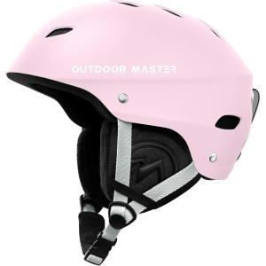 imageOutdoorMaster Kelvin Ski Helmet  Snowboard Helmet for Men Women ampamp YouthMatte Pink