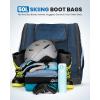 imageOutdoorMaster Boot Bag  50L Ski Boots and Snowboard Boots Bag Excellent for Travel with Waterproof Exterior ampamp Bottom  for Men Women and YouthDark Blue