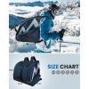 imageOutdoorMaster Boot Bag  50L Ski Boots and Snowboard Boots Bag Excellent for Travel with Waterproof Exterior ampamp Bottom  for Men Women and YouthDark Blue