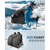 imageOutdoorMaster Boot Bag  50L Ski Boots and Snowboard Boots Bag Excellent for Travel with Waterproof Exterior ampamp Bottom  for Men Women and YouthPolar Bear  Gray