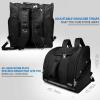 imageOutdoorMaster Boot Bag  50L Ski Boots and Snowboard Boots Bag Excellent for Travel with Waterproof Exterior ampamp Bottom  for Men Women and YouthPolar Bear  Black