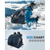 imageOutdoorMaster Boot Bag  50L Ski Boots and Snowboard Boots Bag Excellent for Travel with Waterproof Exterior ampamp Bottom  for Men Women and YouthPolar Bear  Blue