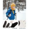imageOutdoorMaster Kids Ski Snow Gloves 3M Thinsulate Winter Windproof Waterproof Thermal Gloves for Boys ampamp Girls Fits Youth Winter Sports Skiing SnowboardGrey