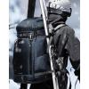 imageOutdoorMaster Ski Boot Bag 65L Snowboard Boots Travel Backpack for Helmet Ski Shoes Goggles Gloves and Accessories Waterproof Exterior ampamp BottomBlue