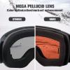 imageOutdoorMaster Ski Goggles Horizon  Snowboard Goggles with Ultra View Frameless Interchangeable Magnetic Lens