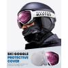 imageOutdoorMaster Ski Goggles with Cover Snowboard Snow Goggles OTG AntiFogAdult Pink Vlt 42
