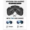 imageOutdoorMaster Ski Goggles with Cover Snowboard Snow Goggles OTG AntiFogAdult Revoblue Vlt 42