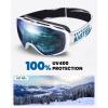 imageOutdoorMaster Ski Goggles with Cover Snowboard Snow Goggles OTG AntiFogAdult Revoblue Vlt 42