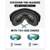 imageOutdoorMaster Ski Goggles with Cover Snowboard Snow Goggles OTG AntiFogAdult Vlt 11