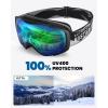imageOutdoorMaster Ski Goggles with Cover Snowboard Snow Goggles OTG AntiFogAdult Vlt 11