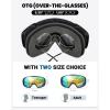imageOutdoorMaster Ski Goggles with Cover Snowboard Snow Goggles OTG AntiFogAdult Vlt 111