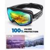 imageOutdoorMaster Ski Goggles with Cover Snowboard Snow Goggles OTG AntiFogAdult Vlt 111