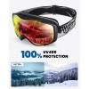 imageOutdoorMaster Ski Goggles with Cover Snowboard Snow Goggles OTG AntiFogAdult Vlt 19
