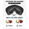 imageOutdoorMaster Ski Goggles with Cover Snowboard Snow Goggles OTG AntiFogAdult Vlt 19