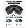 imageOutdoorMaster Ski Goggles with Cover Snowboard Snow Goggles OTG AntiFogYouth A03 Vlt 85