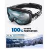 imageOutdoorMaster Ski Goggles with Cover Snowboard Snow Goggles OTG AntiFogYouth A03 Vlt 85