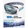 imageOutdoorMaster Ski Goggles with Cover Snowboard Snow Goggles OTG AntiFogYouth A05 Vlt 851